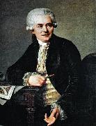 Antoine Vestier Portrait of Johann Heinrich Riesener oil on canvas